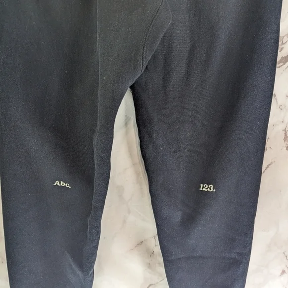 Advisory Board Crystals Sweatpants Mens XL Black ABC 123 Revolve Los Angeles